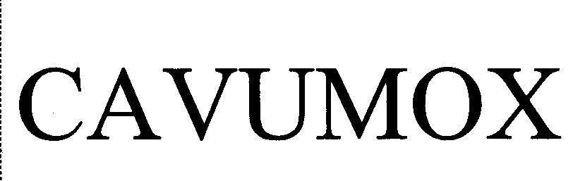 Mẫu nhãn hiệu CAVUMOX