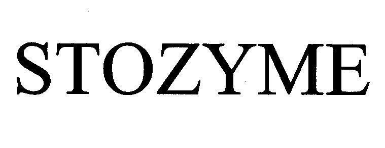 Mẫu nhãn hiệu STOZYME