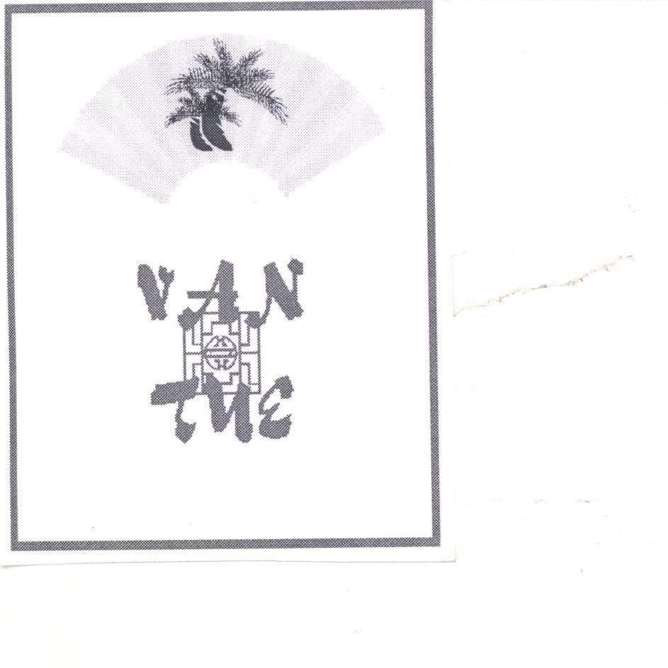 Mẫu nhãn hiệu VAN TUE