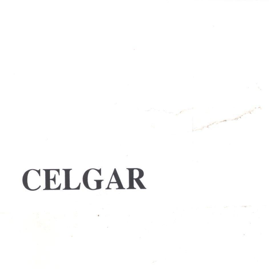 Mẫu nhãn hiệu CELGAR