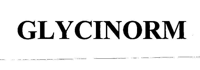 Mẫu nhãn hiệu GLYCINORM