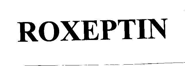 Mẫu nhãn hiệu ROXEPTIN