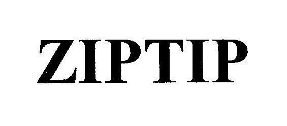 Mẫu nhãn hiệu ZIPTIP