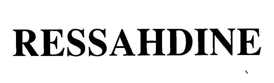 Mẫu nhãn hiệu RESSAHDINE