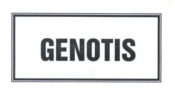 Mẫu nhãn hiệu GENOTIS