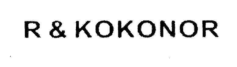 Mẫu nhãn hiệu R & KOKONOR