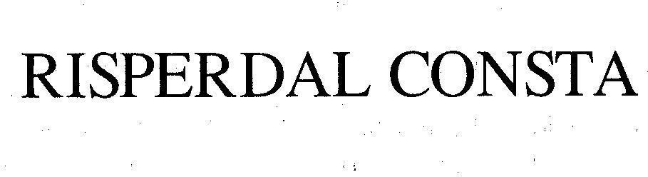 Mẫu nhãn hiệu RISPERDAL CONSTA.