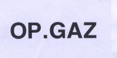 Mẫu nhãn hiệu OP.GAZ