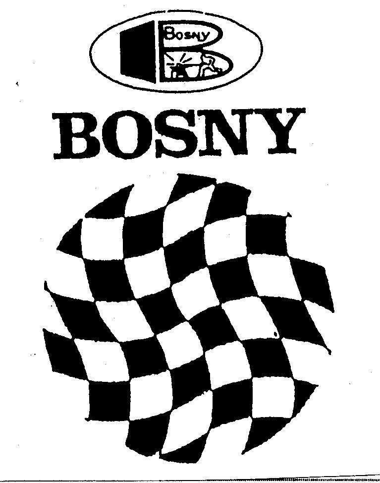 Mẫu nhãn hiệu BOSNY