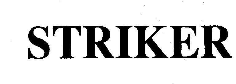 Mẫu nhãn hiệu STRIKER