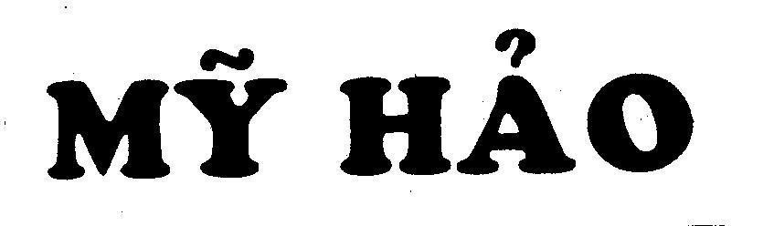Mẫu nhãn hiệu Mỹ Hảo