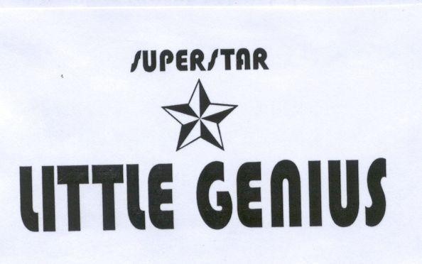 Mẫu nhãn hiệu SUPER STAR LITTLE GENIUS