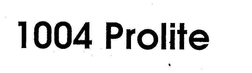 Mẫu nhãn hiệu 1004 PROLITE