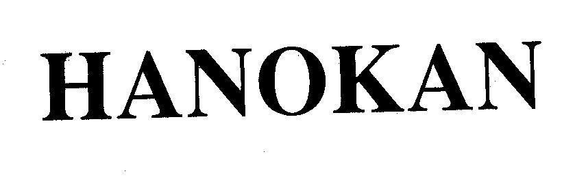 Mẫu nhãn hiệu HANOKAN