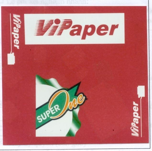 Mẫu nhãn hiệu VIPAPER SUPERONE