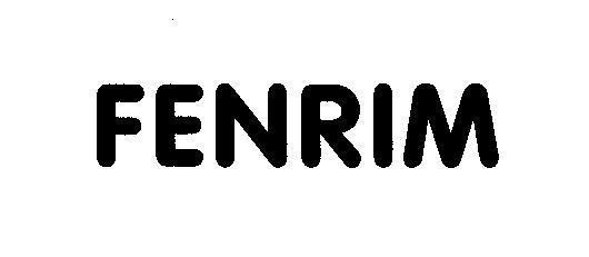 Mẫu nhãn hiệu FENRIM