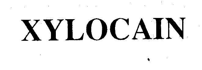 Mẫu nhãn hiệu XYLOCAIN