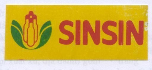 Mẫu nhãn hiệu SINSIN