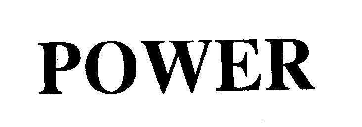 Mẫu nhãn hiệu POWER