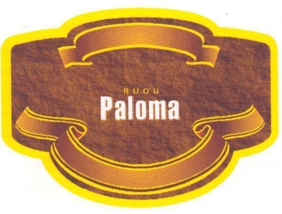 Mẫu nhãn hiệu Rượu PALOMA