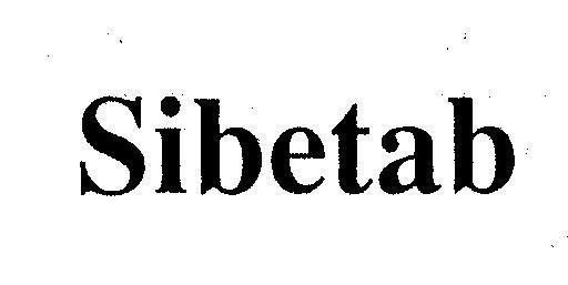 Mẫu nhãn hiệu SIBETAB