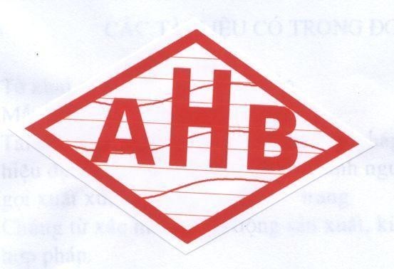 Mẫu nhãn hiệu AHB