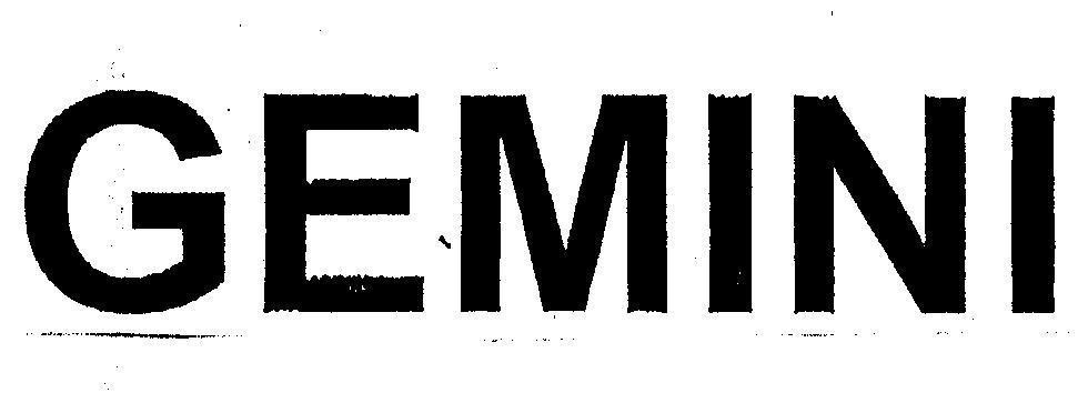 Mẫu nhãn hiệu GEMINI