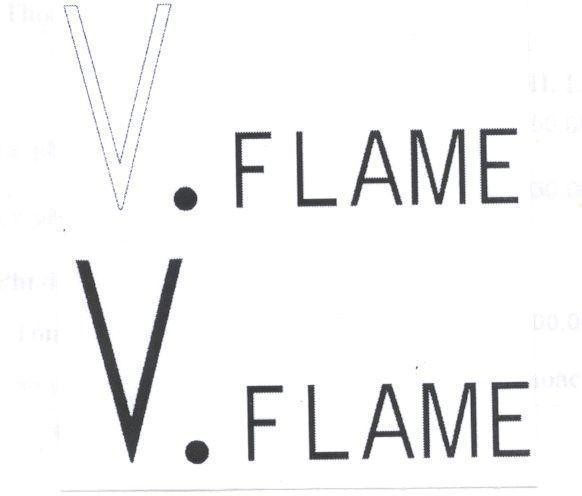 Mẫu nhãn hiệu V.FLAME