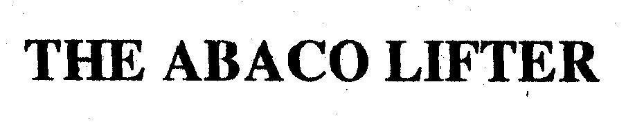 Mẫu nhãn hiệu THE ABACO LIFTER