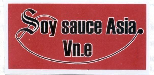 Mẫu nhãn hiệu SOY SAUCE ASIA VN.E