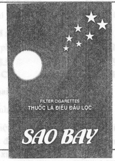 Mẫu nhãn hiệu SAO BAY