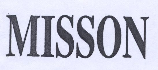 Mẫu nhãn hiệu MISSON