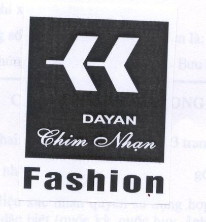 Mẫu nhãn hiệu DAYAN CHIM NHạN FASHION
