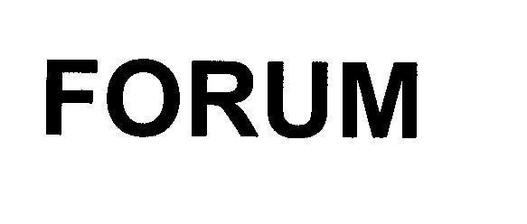Mẫu nhãn hiệu FORUM