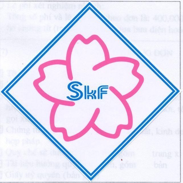 Mẫu nhãn hiệu SKF