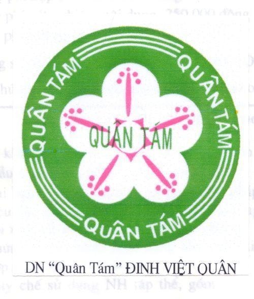 Mẫu nhãn hiệu QUâN TáM DN QUâN TáM ĐINH VIệT QUâN