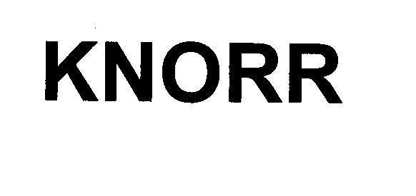 Mẫu nhãn hiệu KNORR