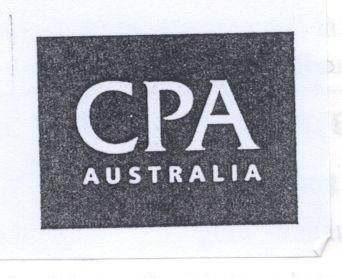 Mẫu nhãn hiệu CPA AUSTRALIA