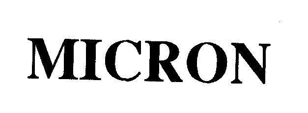 Mẫu nhãn hiệu MICRON