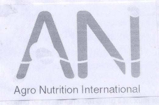 Mẫu nhãn hiệu AN AGRO NUTRITION INTERNATIONAL