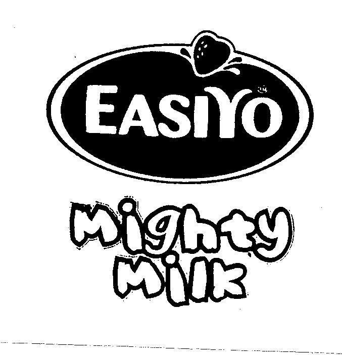 Mẫu nhãn hiệu EASIYO MIGHTY MILK