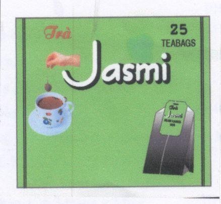 Mẫu nhãn hiệu TRà JASMI 25 TEABAGS