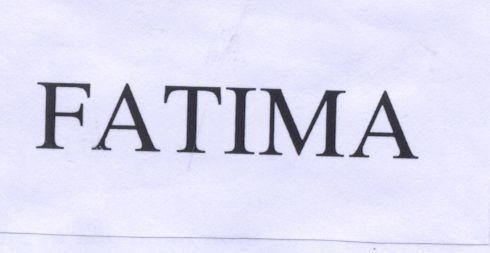 Mẫu nhãn hiệu FATIMA