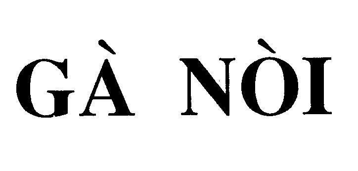 Mẫu nhãn hiệu Gà Nòi