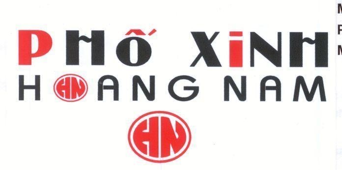 Mẫu nhãn hiệu Phố Xinh HOANG NAM HN