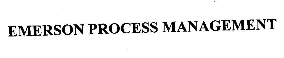 Mẫu nhãn hiệu EMERSON PROCESS MANAGEMENT