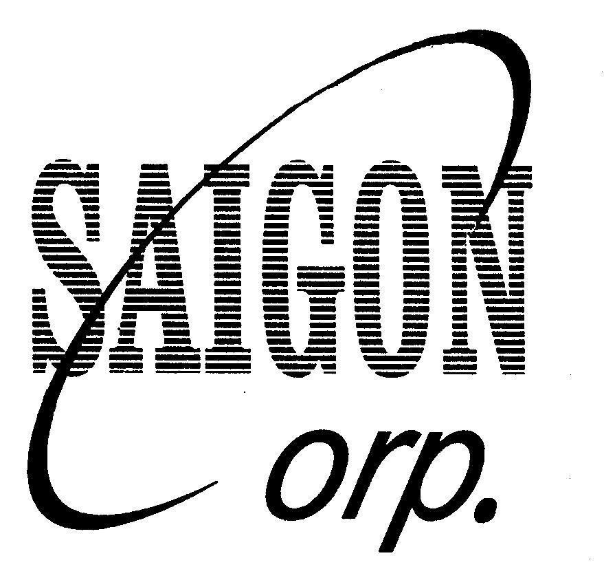 Mẫu nhãn hiệu SAIGON CORP.
