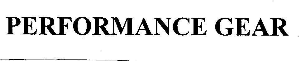 Mẫu nhãn hiệu PERFORMANCE GEAR