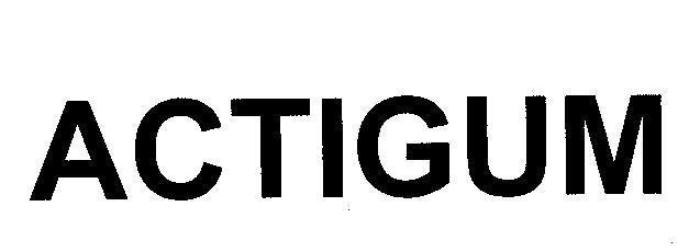 Mẫu nhãn hiệu ACTIGUM
