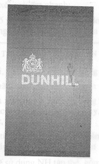 Mẫu nhãn hiệu DUNHILL